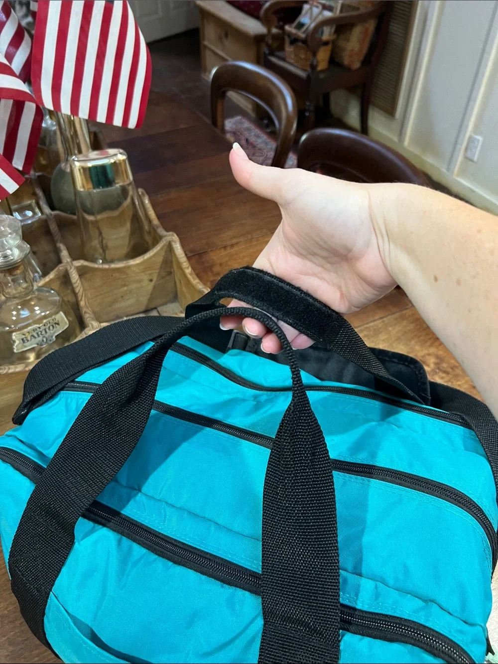 L.L. Bean Vintage Adventure Duffel Bag